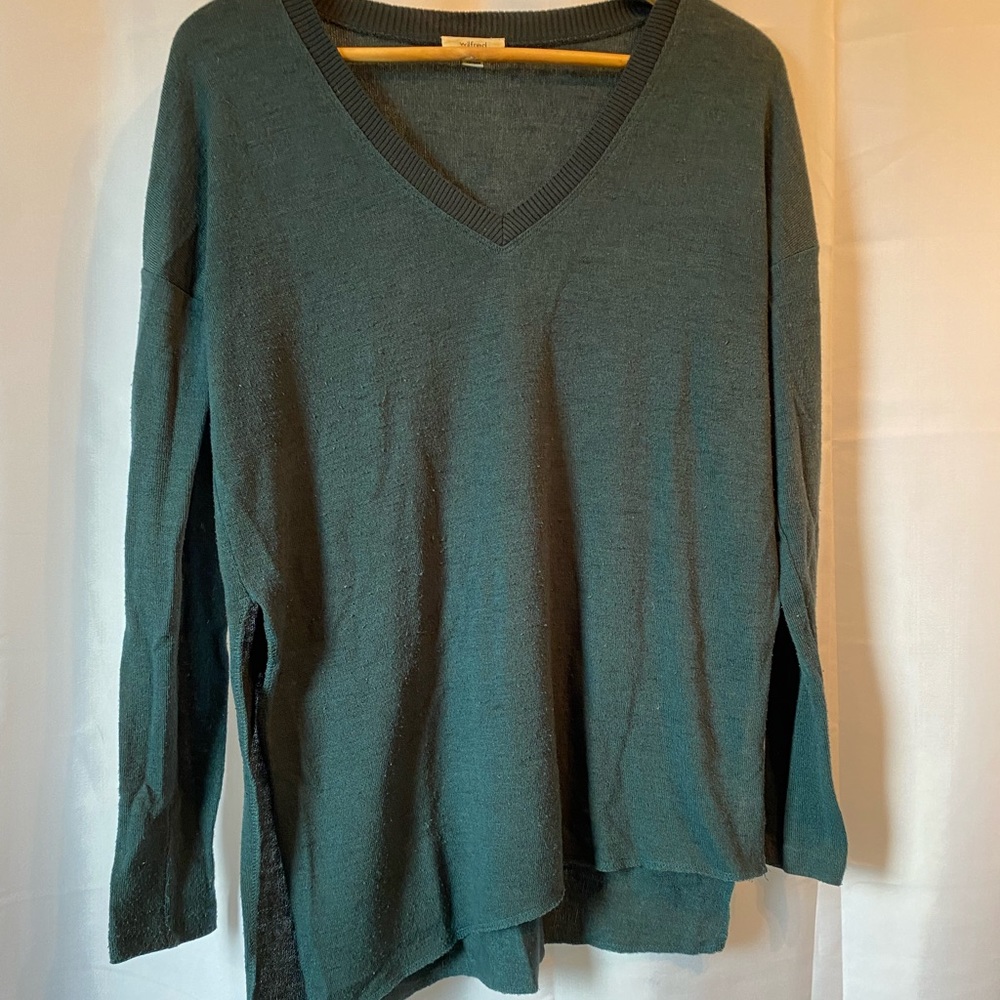 Aritzia open side sweater